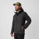 6. Kurtka z kapturem zimowa męska Fjällräven Skogsö Jacket M outdoorowa ocieplana szara (F81698-030)