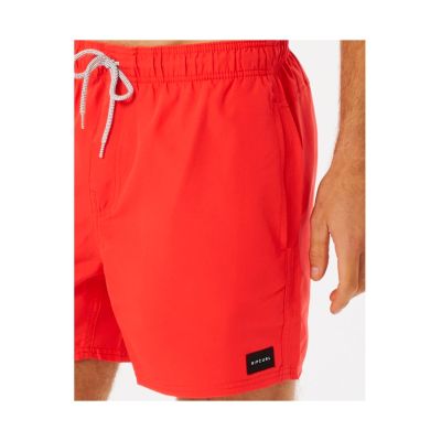 5. Boardshorty RIP CURL Offset Volley czerwony