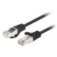 2. PATCHCORD KAT.6 FTP 1.5M CZARNY FLUKE PASSED LANBERG 10-PACK