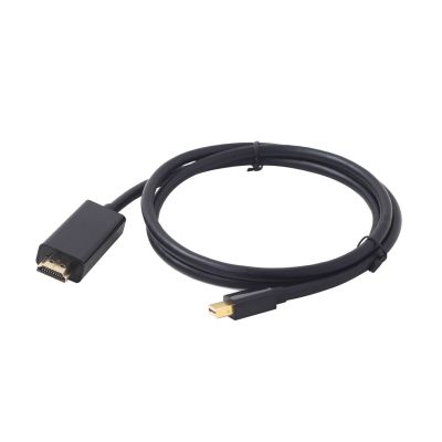 3. Kabel GEMBIRD CC-mDP-HDMI-6 (Mini DisplayPort M - HDMI M; 1,8m; kolor czarny)