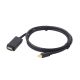 3. Kabel GEMBIRD CC-mDP-HDMI-6 (Mini DisplayPort M - HDMI M; 1,8m; kolor czarny)