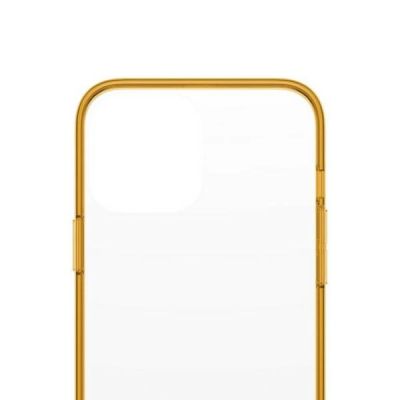 3. Etui PanzerGlass ClearCase antybakteryjne z certyfikatem Military Grade na iPhone 13 Pro Max - przezroczysto-żółte