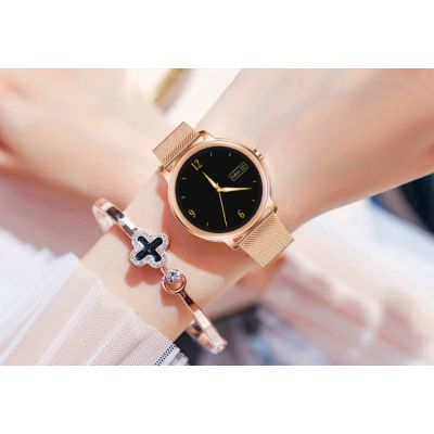 11. Smartwatch Damski RUBICON RNBE66 Black SMARUB124