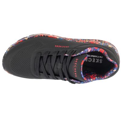 3. Skechers Uno - Majestic Garden 155583-BKMT Czarne 36