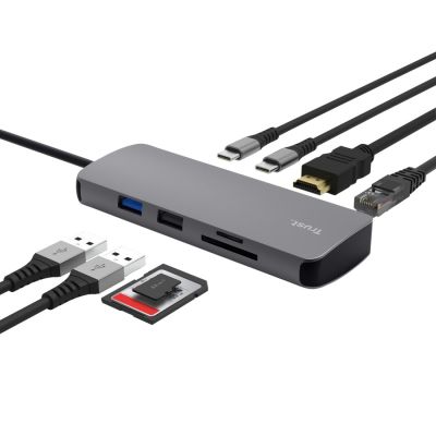 2. Adapter TRUST Dalyx 8-in-1 Multiport