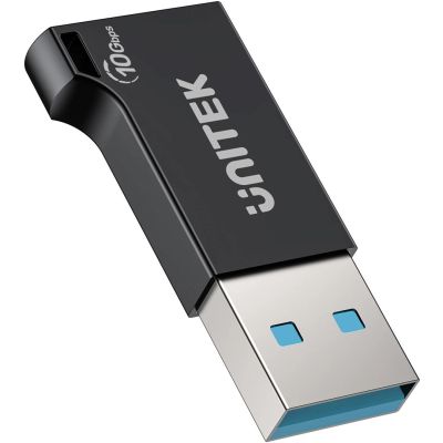 2. UNITEK ADAPTER USB-A - USB-C 10 GBPS M/F CZARNY