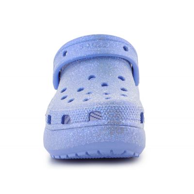 7. Klapki Crocs Classic Platform Glitter Clog W 207241-5Q6
