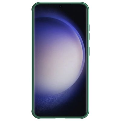 4. Etui Nillkin CamShield Pro pancerne z osłona na aparat do Samsung Galaxy S24+ - zielone
