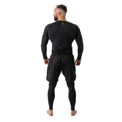 16. Rashguard długi rękaw czarny BlackRSL - S