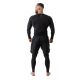 16. Rashguard długi rękaw czarny BlackRSL - S