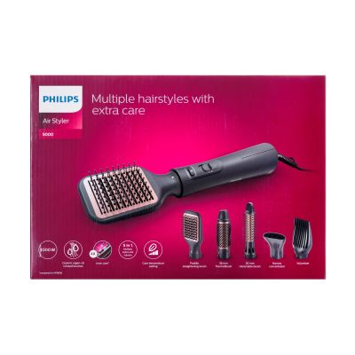 28. Philips 5000 series BHA530 Zestaw do stylizacji włosów Ciepły Czarny 1000 W 2 m