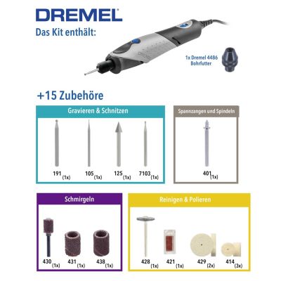 6. Narzędzie tokarskie Dremel 2050 Stylo+