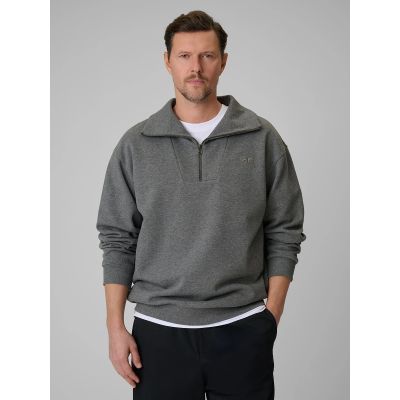Bluza dresowa regular bez kaptura męska 4F 4FRSS26TSWSM2794-24M