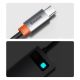 23. Hub Baseus Metal Gleam 8w1 USB-C - USB-C PD 100W 1x HDMI 4K 30Hz 1x czytnik kart SD i microSD 3x USB-A 3.2 1xRJ45 - szary