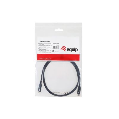 3. Equip 128389 kabel USB USB4 Gen 3x2 1,2 m USB C 240 W Czarny