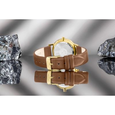 8. Zegarek Damski Giewont Sapphire Złoty GW4130-A2