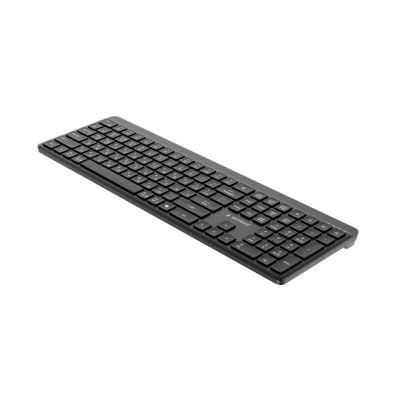 5. GEMBIRD BEZPRZEWODOWY ZESTAW KLAWIATURY + MYSZ SLIM PRO BUSINESS, DUAL MODE: 2,4 GHZ + BT, UKŁAD RU, KOLOR CZARNY