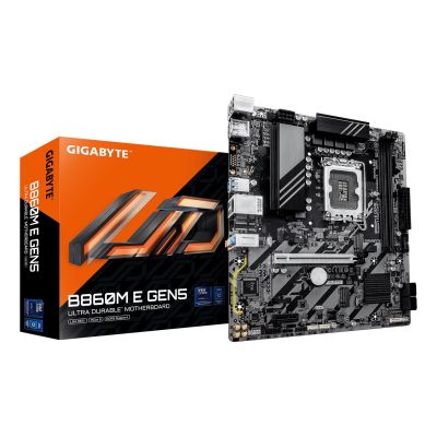 2. GIGABYTE B860M E GEN5 płyta główna Intel B860 LGA 1851 (Socket V1) micro ATX