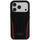 Etui Audi R8 Genuine Leather MagSafe na iPhone 18 Pro / 17 Pro - czarno-czerwone