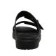 3. Klapki damskie Crocs Brooklyn Buckle Low czarne 211215 001
