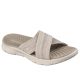 Skechers damskie Japonki GO WALK FLEX SANDAL IMPRESSED 141420 DKTP