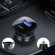 14. Acefast ładowarka samochodowa 38W USB Typ C / USB, PPS, Power Delivery, Quick Charge 3.0, AFC, FCP czarny (B1 black)