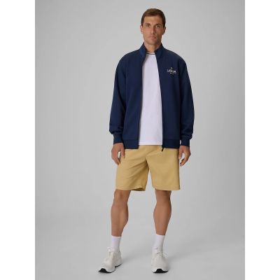 3. T-shirt regular gładki męski 4F 4FRSS26TTSHM3997-10S