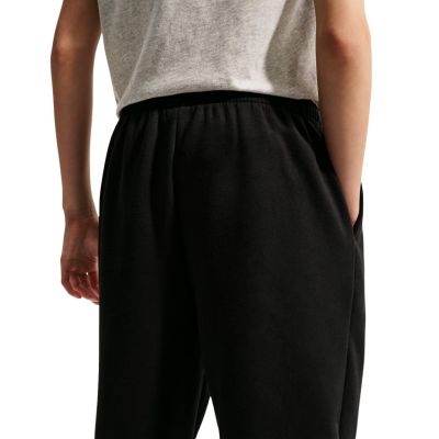 3. Spodnie dla dzieci Nike Sportswear Studio Fleece czarne IM4905 010