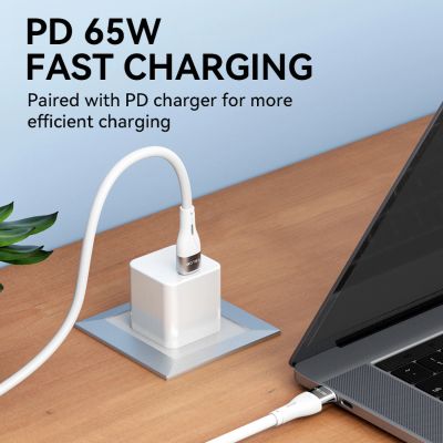9. Kabel Wozinsky WSTCC1 USB-C / USB-C PD 65W 1 m -biały