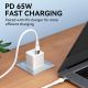 9. Kabel Wozinsky WSTCC1 USB-C / USB-C PD 65W 1 m -biały