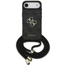 Etui Guess 4G Big Logo Cord Stap Crossbody na iPhone Air - czarne