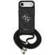 Etui Guess 4G Big Logo Cord Stap Crossbody na iPhone Air - czarne
