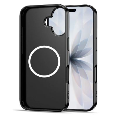 4. Etui Tech-Protect Lamano MagSafe na iPhone 16 - czarno-czerwone