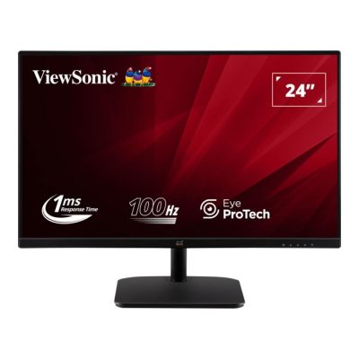 10. Viewsonic VA2432-H-2 monitor komputerowy 61 cm (24") 1920 x 1080 px Full HD LED Czarny