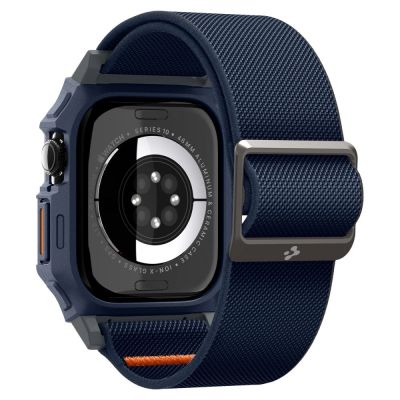 8. Pasek Spigen Lite Fit "Pro" na Apple Watch 10 46 mm - granatowy