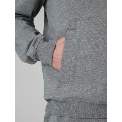 5. Bluza dresowa regular z kapturem męska 4F 4FRSS26TSWSM2793-24M