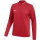 3. Bluza damska Nike Dri-Fit Park 26 Drill Top czerwona IB7540 657