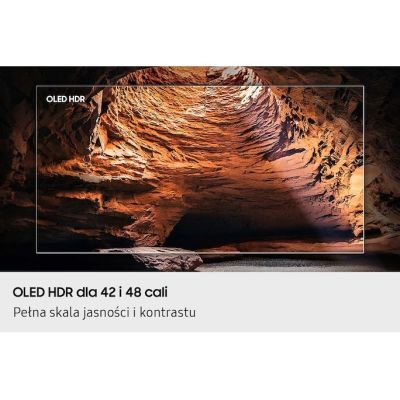 34. Telewizor Samsung QE77S90F OLED 77'' 4K Ultra HD 144 Hz Tizen Dolby Atmos Czarny