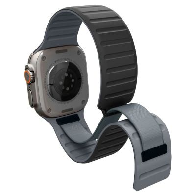 4. Pasek Spigen Athlex Air M na Apple Watch 44 / 45 / 46 / 49 mm - czarno-szary
