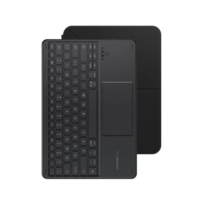 Etui z klawiaturą AMAZINGTHING Minimal Case Keylite Combo na iPad 11" 2025 - czarne