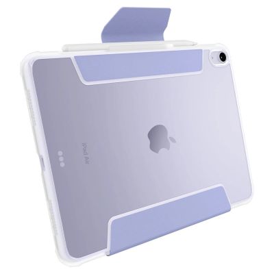 8. Etui Spigen Ultra Hybrid Pro iPad Air 4 2020 / 5 2022 / 11'' 2024 - lawendowe
