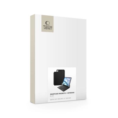 12. Etui Tech-Protect Smartcase Magnetic z klawiaturą na iPad Air 10.9” 2020 / 2022 / iPad Air 11” 2024 / 2025 - czarne