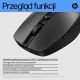 16. Mysz HP 710 Rechargeable Silent Mouse Black bezprzewodowa z akumulatorem czarna 6E6F2AA