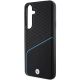 6. Etui BMW Signature Leather Textured & Line MagSafe na Samsung Galaxy S24 - czarne