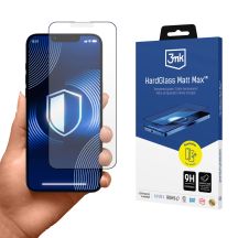 Szkło hartowane matowe 3mk HardGlass Matt Max na iPhone 13 / 13 Pro / 14