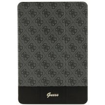 Etui Guess 4G Stripe Allover na iPad 10.2" - czarne