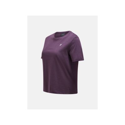 6. Koszulka Peak Performance W Explore Graphic Tee fioletowy