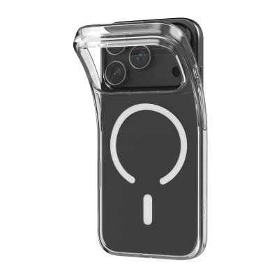 Etui Puro 0.3 MAG Ultra-Slim TPU kompatybilne z MagSafe na iPhone 17 Pro - przezroczyste