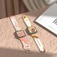 3. Silikonowy pasek Strap Moro bransoletka do zegarka opaska do Apple Watch 42 / 44 / 45 / 49 mm - wzór 1