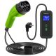 9. Qoltec 52476 Mobilna ładowarka do samochodu elektrycznego EV z regulacją 2w1 Typ2 | 3.5kW | 230V | Wi-fi | LCD | Przenośna | Wallbox | 5m